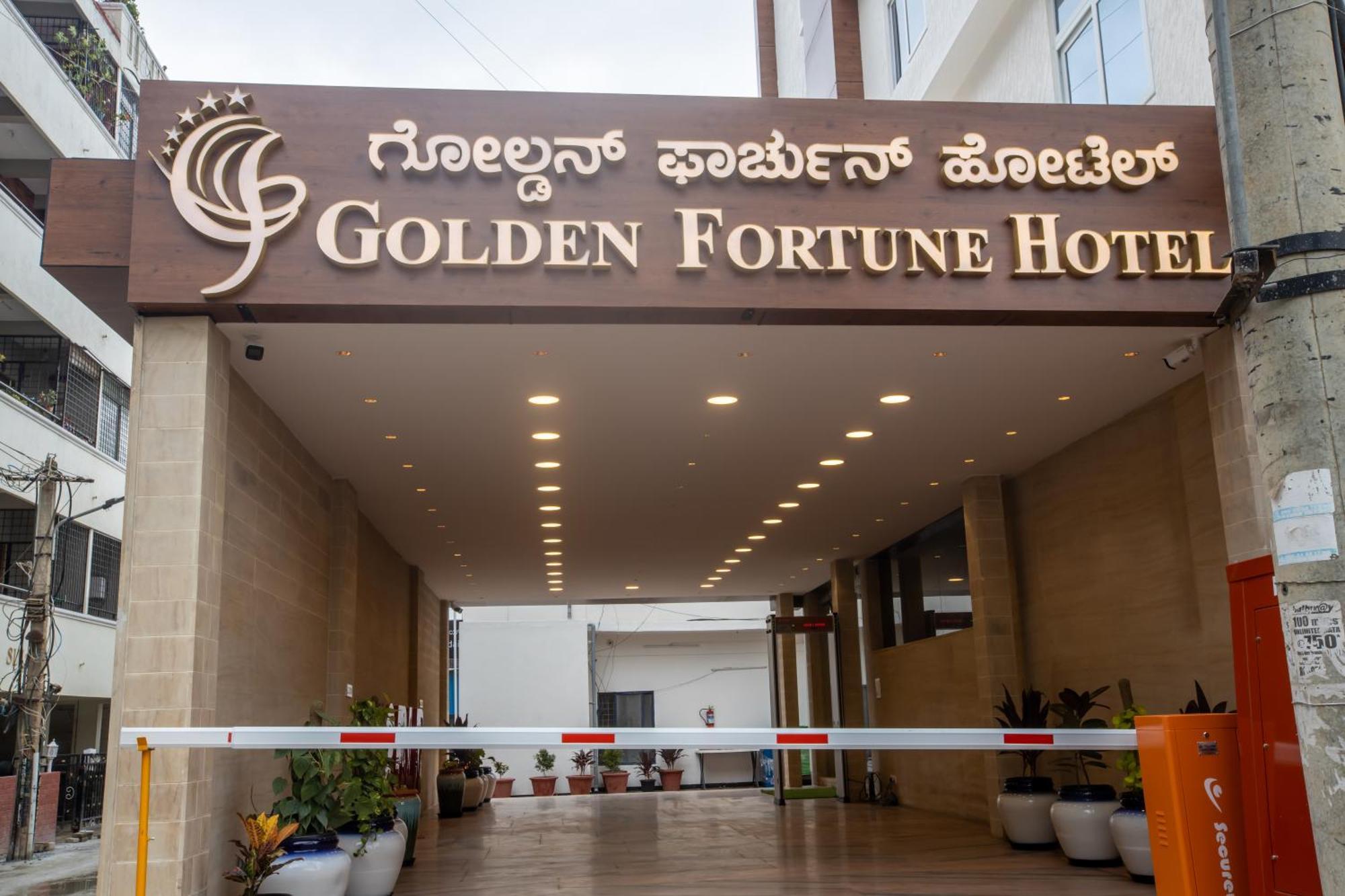 Golden Fortune Inn Hotel Bangalore Eksteriør bilde